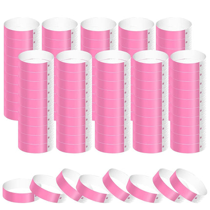 1000 Pcs Paper Wristbands for Events - Waterproof 