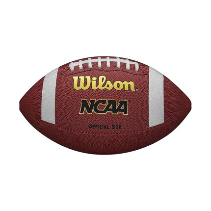 Wilson NCAA Composite Football - Peewee Size, Brow