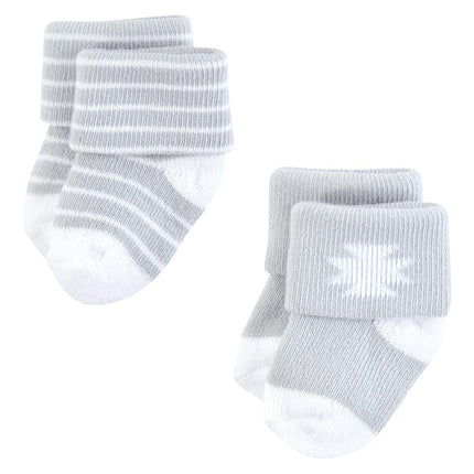 Hudson Baby Unisex Baby Cotton Rich Newborn and Terry Socks, Little Lizard, 0-6 Months, Little Lizard, 0-6 Months