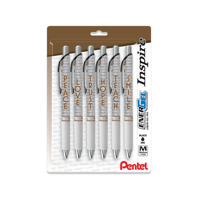 Pentel EnerGel Inspire Full Collection, Retractabl
