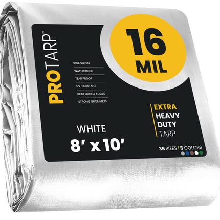 PROTARP Extra Heavy Duty 16 Mil Tarp Cover, Waterp