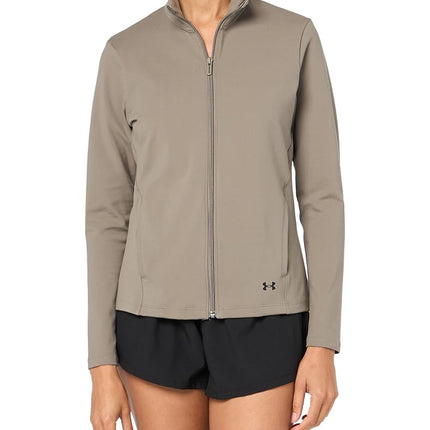 Under Armour Women's Motion Jacket, (200) Taupe Dusk / / Black, XS