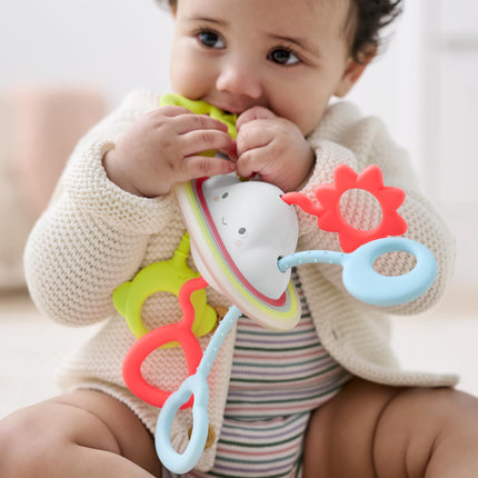 Skip Hop Baby Sensory Toy Pull & Play Silver Lining Cloud Age 6m+