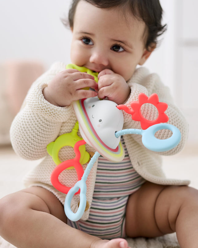 Skip Hop Baby Sensory Toy Pull & Play Silver Lining Cloud Age 6m+