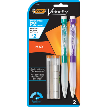 BIC Velocity Max Mechanical Pencil, Medium Point (