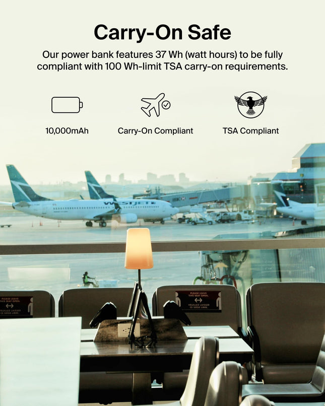 Belkin 10000mAh 20W USB C Power Bank, Portable Charger for iPhone & iPad