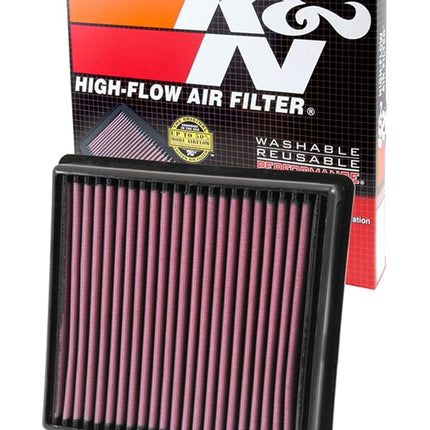 K&N Engine Air Filter: High Performance, Premium, Washable, Replacement Filter: Compatible with 2006-2018 JEEP/CHRYSLER (Grand Cherokee, Grand Cherokee IV, 300C), 33-3029