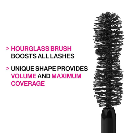 Wet n Wild Big Poppa Mascara, Blackest Black, 8ml
