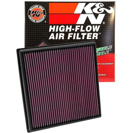 K&N 33-2966 Replacement Air Filter,Heather Red