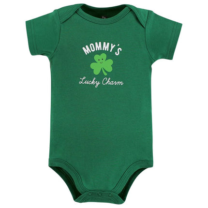 Lot de Bodies Bébé Unisexe en Coton Hudson Baby, Vert, Prématuré