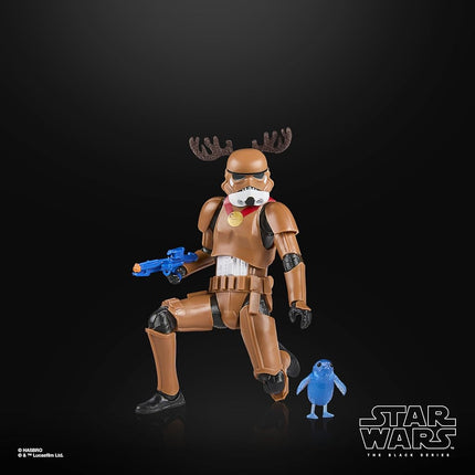 Star Wars The Black Series Stormtrooper (Christmas Edition), Premium Collectible 15-cm Action Figure