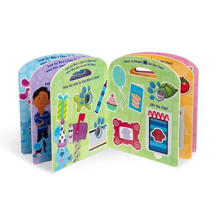 Melissa & Doug Blue's Clues & You! Children's Book - Poke-A-Dot: Shapes with Blue, Multicolor, 33006