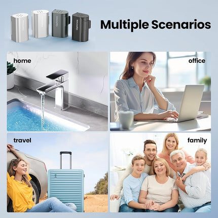 Ophimos Aluminum Toothbrush Cover Caps for Family, Travel Toothbrush Covers