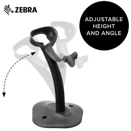Soporte flexible Zebra para escáner de mano LS2208 Series, negro crepúsculo 20-61019-02R