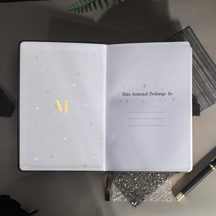 MGGAO Dotted Journal for Women Men, A5 Hardcover Dot Notebook
