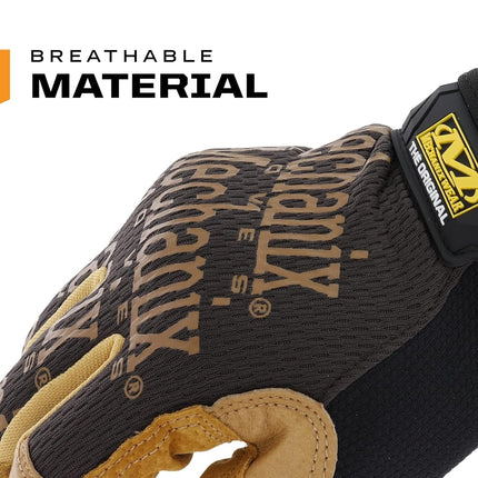 Mechanix Wear DuraHide Original Leather Gloves, XX-Large