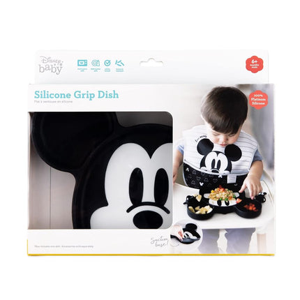 Bumkins Bumkins - Silicone Grip Dish - Disney Mickey Mouse