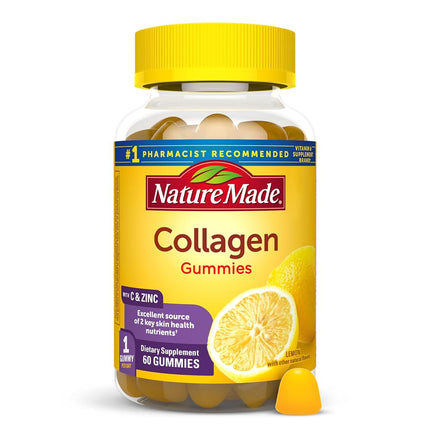 Nature Made Collagen Gummies, 100mg Hydrolyzed Col
