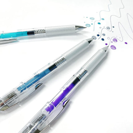 Bolígrafo Pentel EnerGel (EnerGel Infree), punta de 0,7 mm, juego de 10 colores (BL77TL-10)
