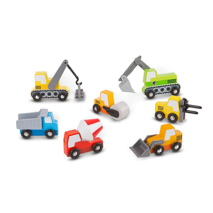 Melissa & Doug Wooden Construction Site Vehicles w