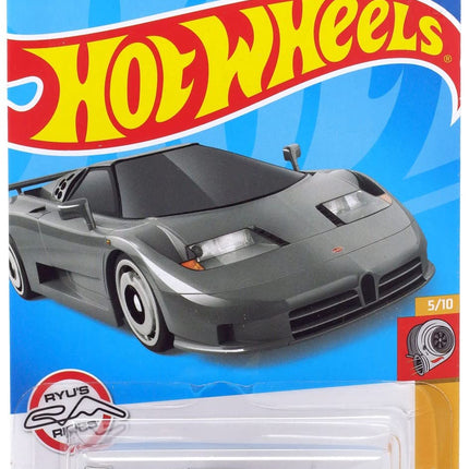 Hot Wheels 2022 '94 Bugatti EB110 SS Grey (Long Ca