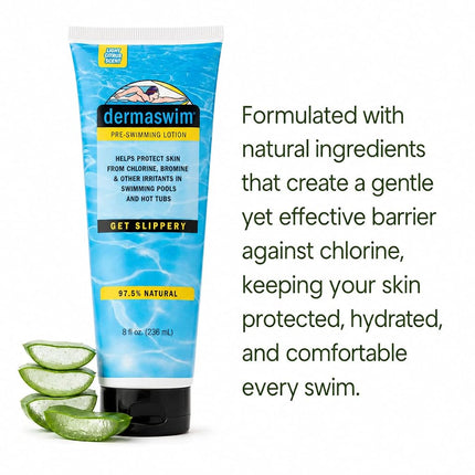 DermaSwim Pro 8 Ounce Tube Pre-Swimming Lotion