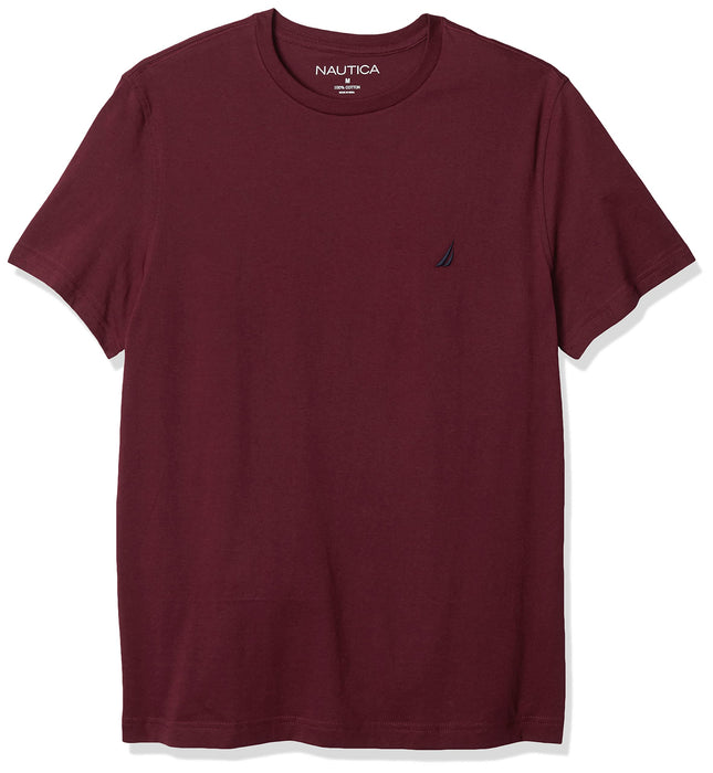 Nautica Men's Short Sleeve Solid Crew Neck T-Shirt