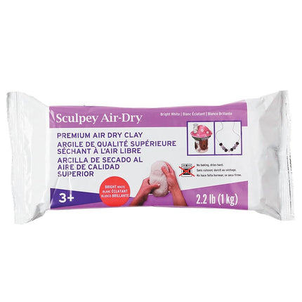 Polyform Model Air Clay 2.2lb-White
