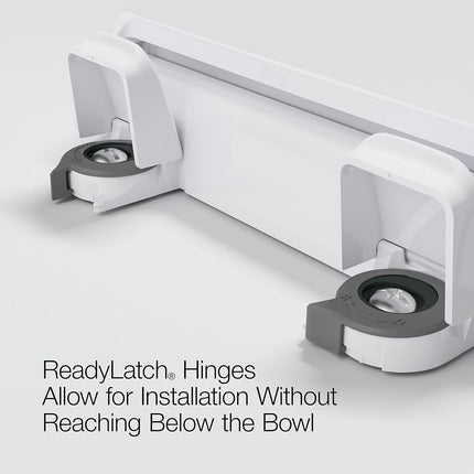 Kohler 75796-0 Cachet Nightlight Quiet-Close with Grip-Tight Toilet Seat
