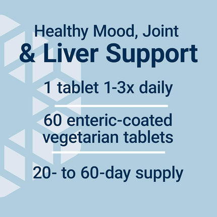 Life Extension Same S-Adenosyl-Methionine 400 Mg, 60 Enteric Coated Tablets