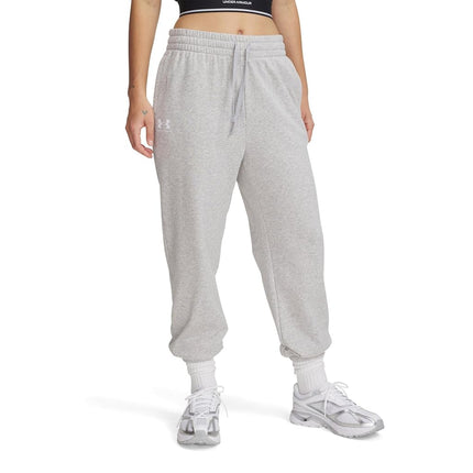 Under Armour Womens Rival Terry Joggers Gray XL