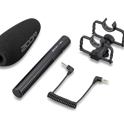 Zoom ZSG-1 Stereo On-Camera Microphone, Highly Directional, Shockmount, Lightweight, for Content Creators