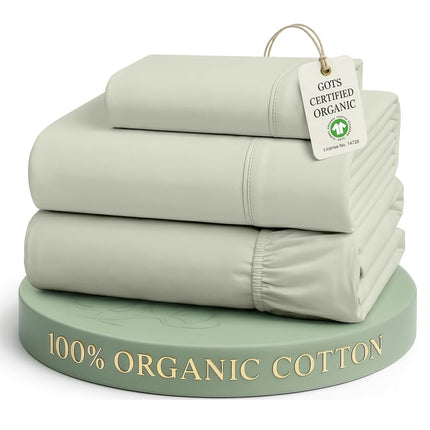 Lane Linen Twin Size XL 100% Organic Cotton Mercer