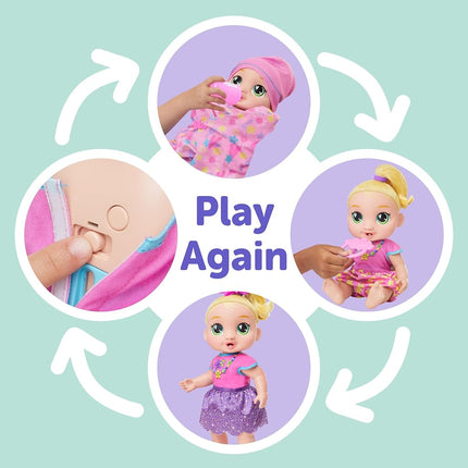 Baby Alive Baby Grows Up, LaLa GooGoo, 6 Milestones and Baby's First Tooth, Interactive Talking Doll for Girls and Boys Ages 3+