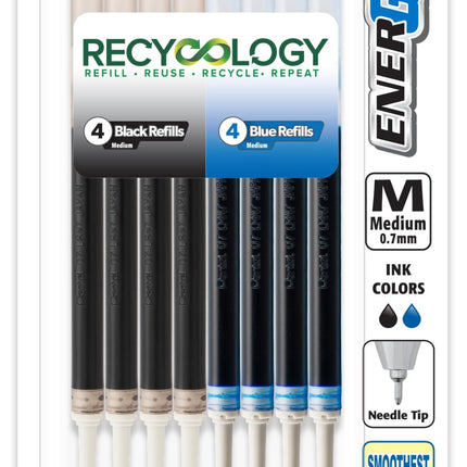 Pentel Energel 0.7 Refills - Needle Tip - Medium P