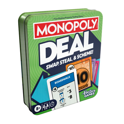 Hasbro Monopoly Deal Tin