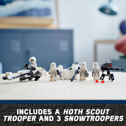 Lego Star Wars Snowtrooper Battle Pack 75320; Toy Building Kit for Kids Aged 6 and up (105 Pieces)