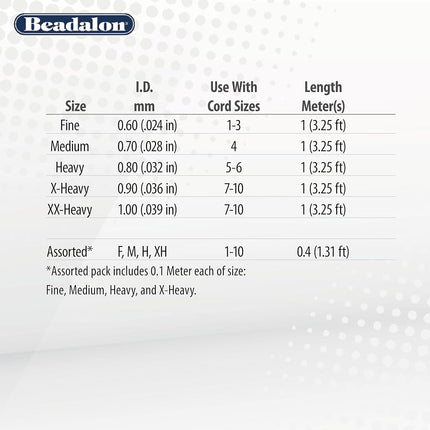 Beadalon French Wire, 0.70 mm / .028 in, Silver Plated, 1 Meter