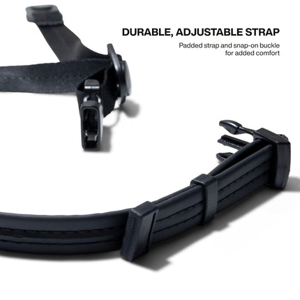 Klein Tools KHHSTRPT2 Hard Hat Chin Strap, Type 2 Compatible, Hard Hat Accessories, Chin Strap with Quick Release and Multi Point Attachment System