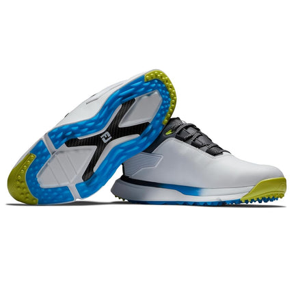 FootJoy Men's Pro/SLX Carbon Golf Shoe, White/Black/Multi, 10 UK