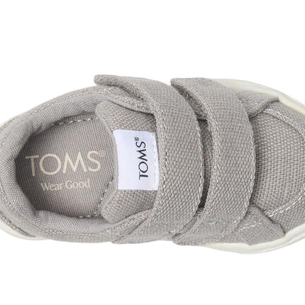 TOMS Kids Sneakers - Superior Comfort & Support with Double Hook & Loop Straps, Durable Grip and CloudBound Insoles
