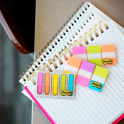 Post-it Flags Electric Glow.94 in x 1.7 in, 60 Flags per Pack, Sold as 6 Pack, 360 Flags Total (680-EG-ALT)