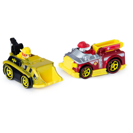 Patrulla Canina True Metal Clásico Pack de Regalo de 6 Vehículos Coleccionables de Metal, Escala 1:55