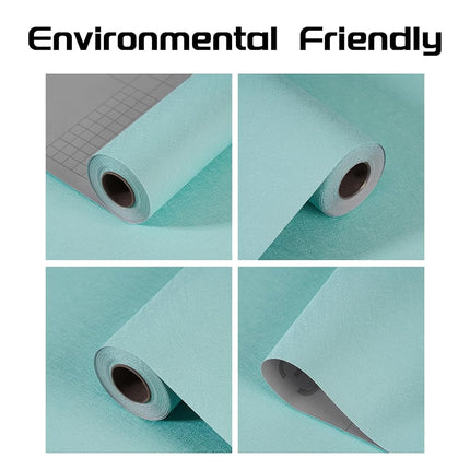 LOVADA Peel and Stick Wallpaper Blue Silk Wall Paper - 40 x 250 cm Self Adhesive Wallpaper Peel and Stick, Easy to Paste Wall Contact Paper for Stand Liner, Table and Door Makeover Decor
