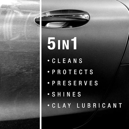 Nu Finish 5-in-1 Complete Detailer Spray and Microfiber Towel (2 Items) - 22 fl oz, Car Detailing Spray and Microfiber Cleaning Towel (AMZNF5INKIT)