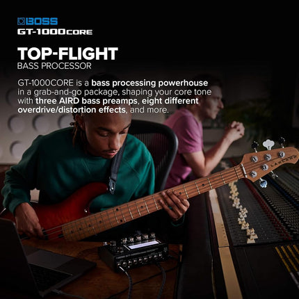 BOSS GT-1000CORE | Compact Guitar Effects Processor | Class-Leading Sound Quality | Ultra-Versatile Guitar Amps Crafted with AIRD | Premium Onboard Effects | Built-in Bluetooth | I/O Features