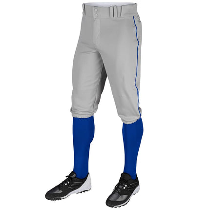 CHAMPRO Pantalon de Baseball Culotte Homme Triple Crown avec Tresses