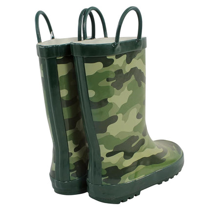Bottes de pluie Hudson Baby unisexe pour enfants, camouflage, 11 US bébé