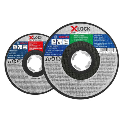 Bosch TCWX27S450 4-1/2 in. x .045 in. X-Lock Arbor Type 27A (ISO 42) 60 Grit Fast Metal/Stainless Cutting Abrasive Wheel