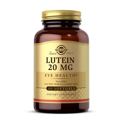 Solgar - Lutein Eye Health 20 mg. - 60 Softgels